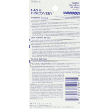 Maybelline Lash Discovery Waterproof Mascara - Very Black