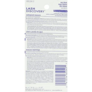 Maybelline Lash Discovery Waterproof Mascara - Very Black