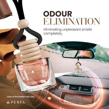 Luxury Leather Car Air Freshener Pack | Long Lasting & Elegant