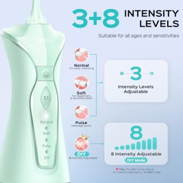COSLUS Water Flosser: Powerful Cordless Dental Care