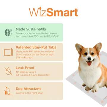 WizSmart Heavyweight Pads, 50ct