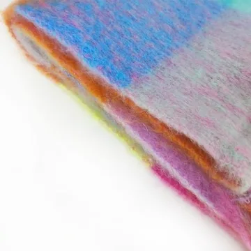 SHOHOKU Large Oversized Plaid Scarf for Winter Warmth