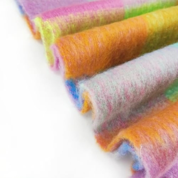 SHOHOKU Large Oversized Plaid Scarf for Winter Warmth