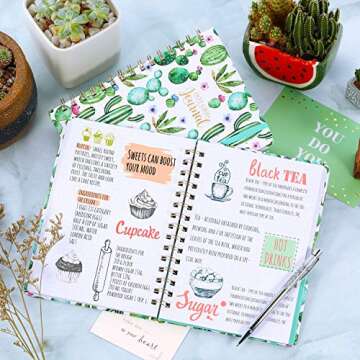 Bullet Dotted Journal/Notebook - Dotted Grid Journal/Notebook Bullet with Premium Thick Paper, 5.75" X 8.5", Strong Twin-Wire Binding, Hardcover & Inner Pocket for School, Home and Office Supplies