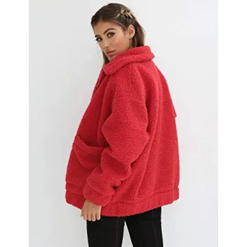 PRETTYGARDEN Women's Cozy Sherpa Fleece Winter Jacket