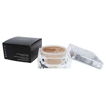BECCA Soft Light Blurring Powder, Golden Hour - Sheer golden peach, 0.35 oz