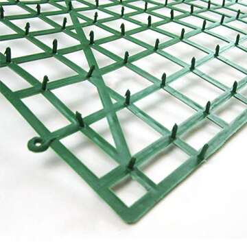 YOTHG 20pcs 60x40cm Plastic Frame for Flowers Wall Arches DIY Wedding Party Decoration Backdrop Bent sub-Rack Flower Row with 247 Nails (20pcs)