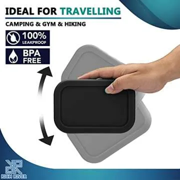 Leak Proof Soap Holder for Travel - Convenient & Durable