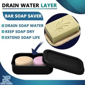 Leak Proof Soap Holder for Travel - Convenient & Durable