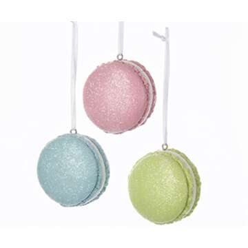 Shop Stylish Kurt Adler Macaron Ornaments for Bright Holidays