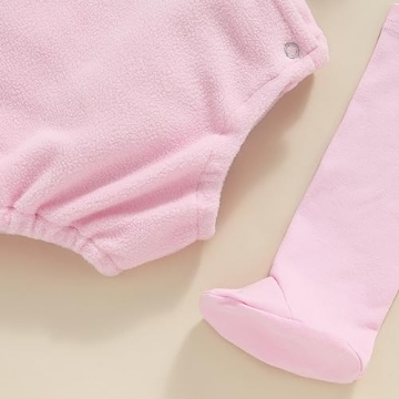 VISGOGO Baby Hooded Romper with Avocado Pineapple Design