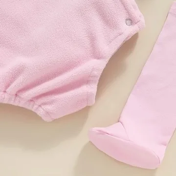 VISGOGO Baby Hooded Romper with Avocado Pineapple Design