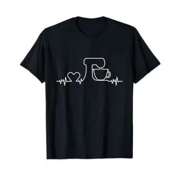 Baking Heartbeat - Funny Pastry Baker Gift T-Shirt