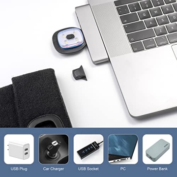 GAFres LED Beanie for Winter Outdoor Safety