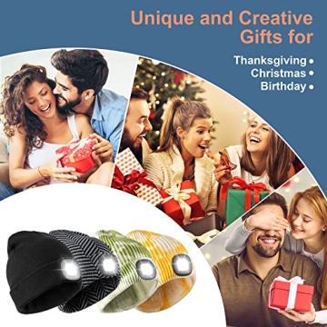 GAFres LED Beanie for Winter Outdoor Safety