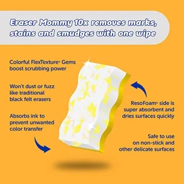 Scrub Daddy Dry Erase Marker Set for Clean Whiteboards