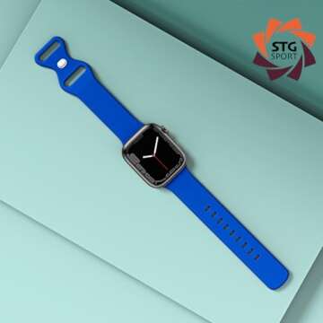 STG Sport Silicone Band for Apple Watch - Ultimate Comfort and Compatibility