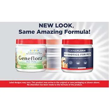 Geneflora Digestive Enzymes and Probiotics for Pets - Health Boosting Solution