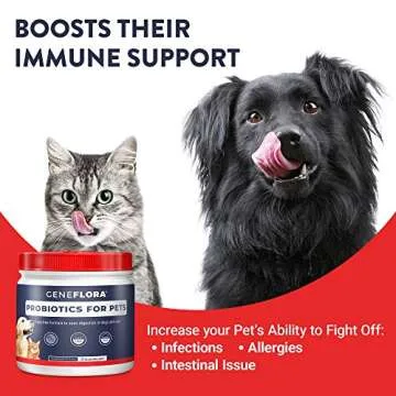 Premium Geneflora Probiotic Powder for Pet Health and Wellbeing