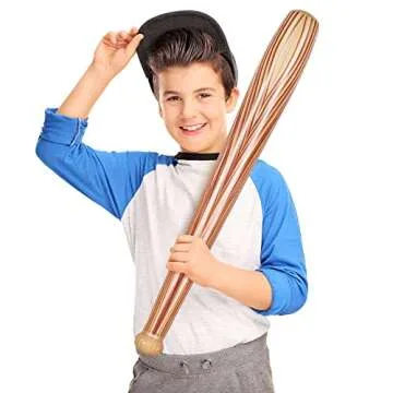 Lewtemi 3 Pcs Inflatable Baseball Set for Summer Fun