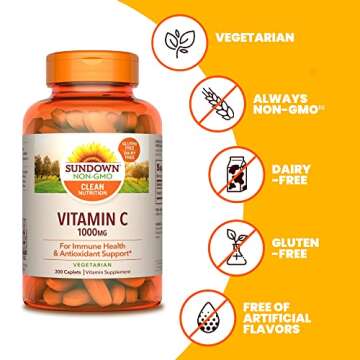 Sundown Naturals Vitamin C 1000mg Immune Support Value Pack