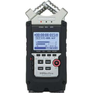 Zoom H4N PRO Digital Multitrack Recorder - Black