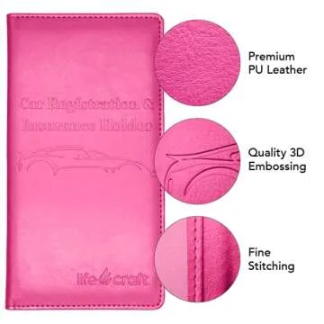 Lifecraft Premium Auto Document Holder for Drivers