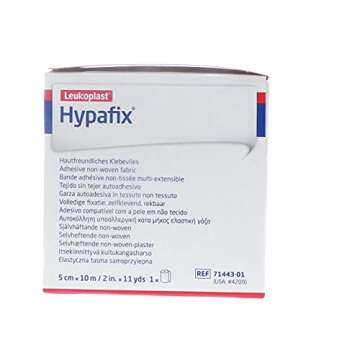 Hypafix Dressing Retention Tape 2 Inch x 10 Yards - Pack of 2 Rolls, Original Version