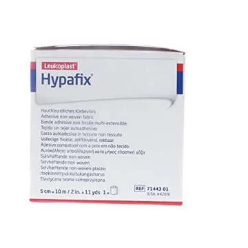 Hypafix Dressing Retention Tape 2 Inch x 10 Yards - Pack of 2 Rolls, Original Version
