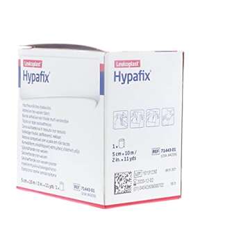 Hypafix Dressing Retention Tape 2 Inch x 10 Yards - Pack of 2 Rolls, Original Version