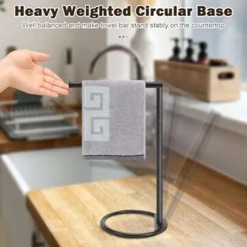 NearMoon Hand Towel Stand - Stylish & Rustproof Towel Holder