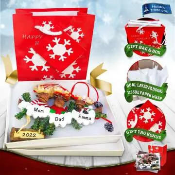 Personalized Tennis Ornaments for Christmas Gifts