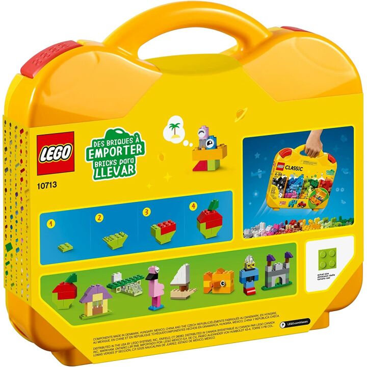 LEGO Classic Creative Suitcase 10713 for Kids