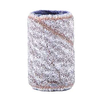 SpeTool 100Pcs Sanding Ring Bands 150 Grinding Polisher,Professional Nail Sanding Band for Sanding Bit,Manicure Tools for Nail Drill Files, Gel Nail Removing, and Nail Drill Machine (Zebra)