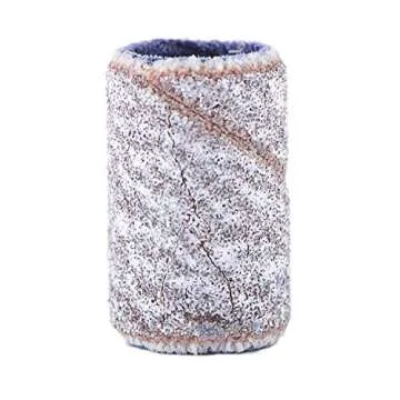 SpeTool 100Pcs Sanding Ring Bands 150 Grinding Polisher,Professional Nail Sanding Band for Sanding Bit,Manicure Tools for Nail Drill Files, Gel Nail Removing, and Nail Drill Machine (Zebra)