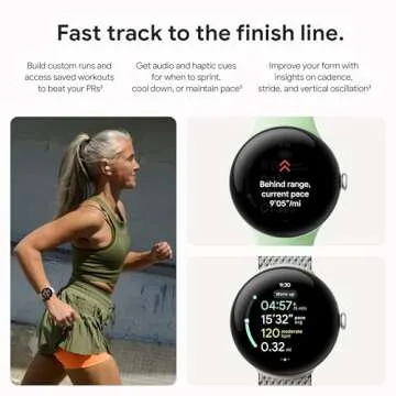 Google Pixel Watch 3 - Advanced Fitness Smartwatch for All