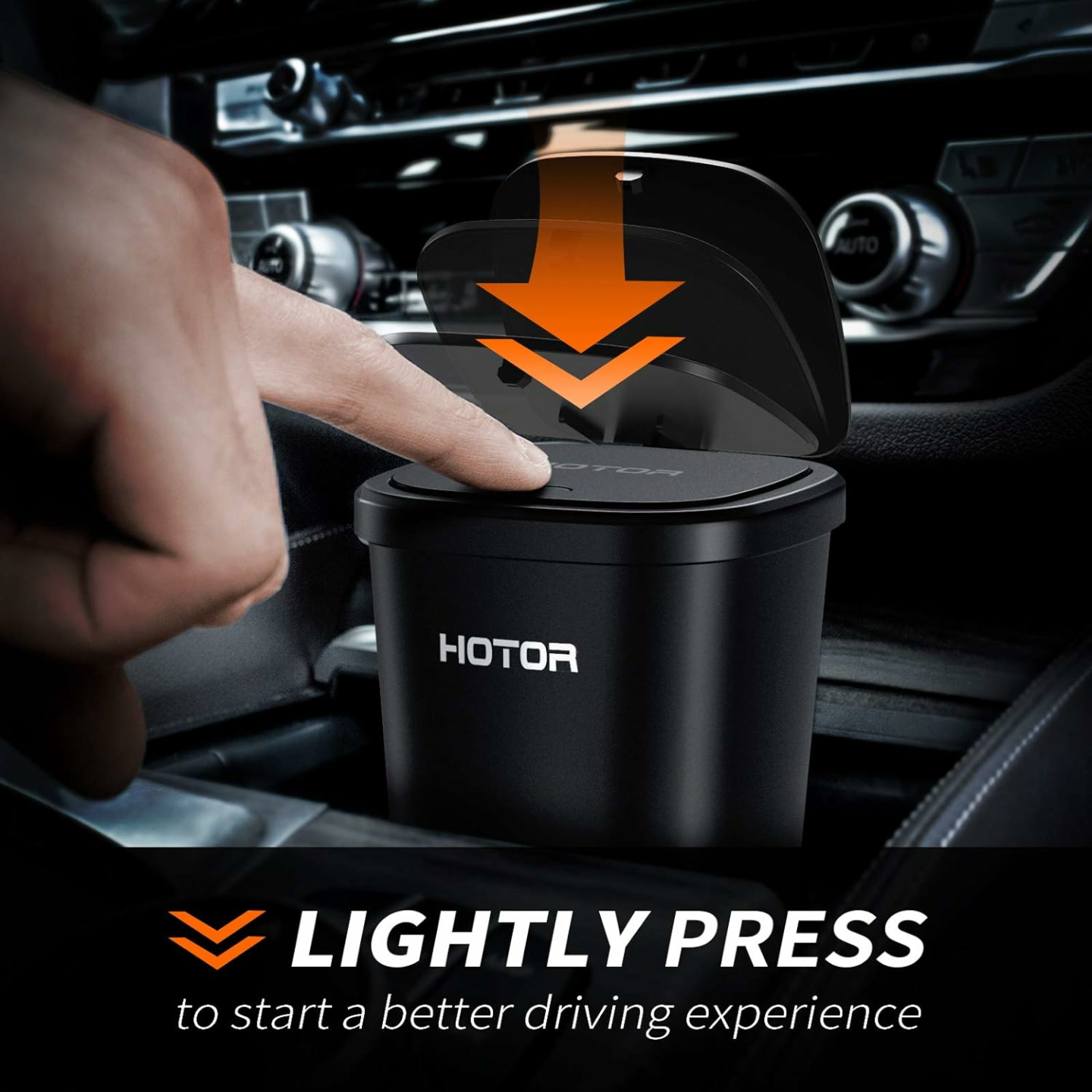 HOTOR Car Trash Can & Bags - Keep Your Vehicle Clean