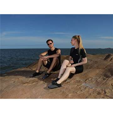 Vsufim Water Sports Quick-Dry Barefoot Aqua Shoes