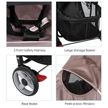 Baby Joy Lightweight Compact Stroller for Travel