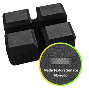 Bench Block-Bench Press Block Adjustable 2-5 Bench Board，Improve Single Training Assistant Foam Pad Brisk，Anti-Slip Deep Squat Fitness Trainer S