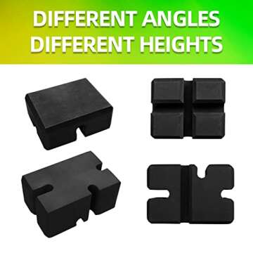 Bench Block-Bench Press Block Adjustable 2-5 Bench Board，Improve Single Training Assistant Foam Pad Brisk，Anti-Slip Deep Squat Fitness Trainer S