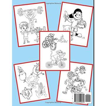 Henry Has Healthy Habits Coloring Book: Join Henry On His Fun Adventure As He Learns About Healthy Habits