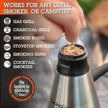 Camerons Extra Fine Apple BBQ Wood Chips For Grilling