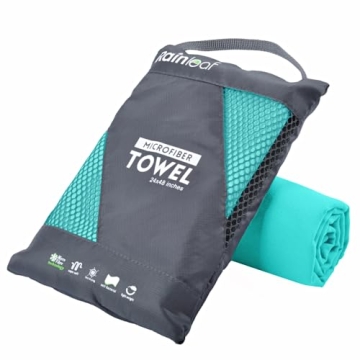 Rainleaf Microfiber Towel Quick Dry and Compact for Travel