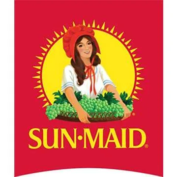 Sun-Maid California Sun-Dried Raisins - 13 oz Resealable Canister - Dried Fruit Snack for Lunches, Snacks, and Natural Sweeteners