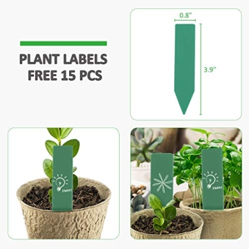 GROWNEER 29 Inches Coir Moss Pole for Indoor Plants