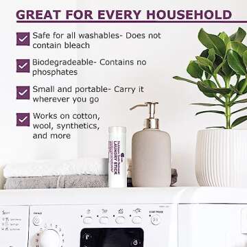 Cadie Laundry Stain Remover Stick – Easy Pre-Wash Spot Cleaner for All Fabrics