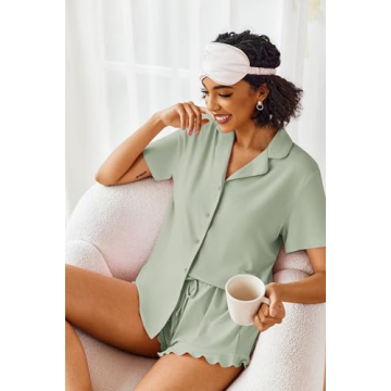 Ekouaer Women’s Soft Pajama Set for Cozy Nights