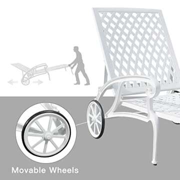 Villeston Chaise Lounges Set for Outdoor Relaxation