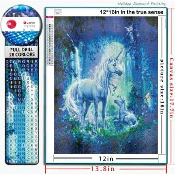 NEILDEN 5D Diamond Painting Kit for Adults - Canvas 14x18